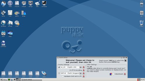 slacko puppy desktop